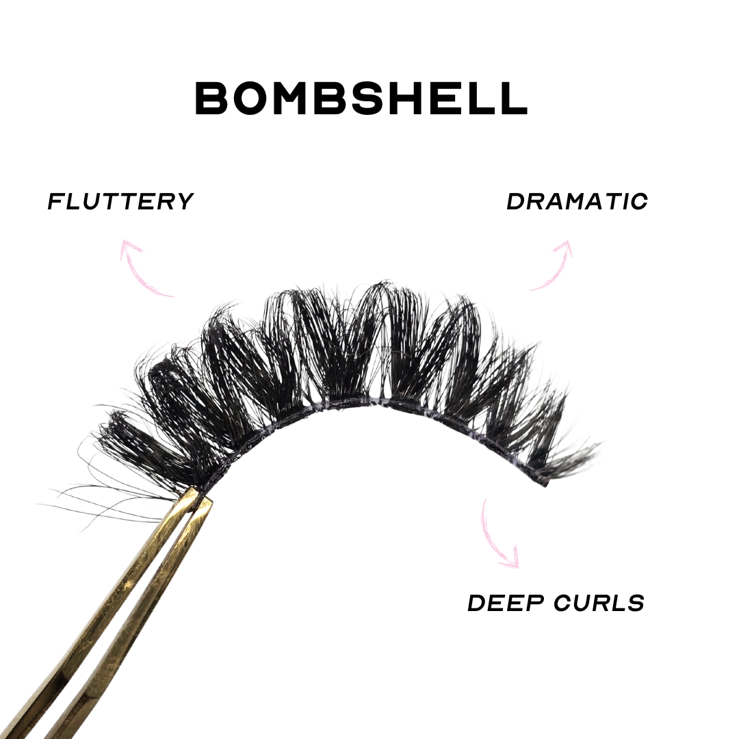 Strip Lashes - Russian Bundle (with Glue or Tweezer)