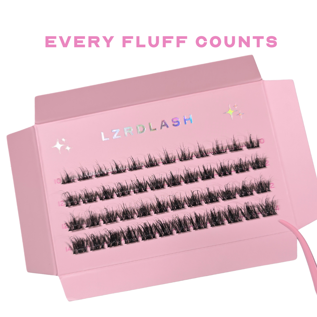 Individual DIY Cluster Lashes Starter Kit - Everything you need in one Bundle