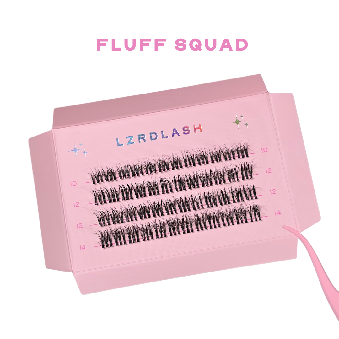 VIP Backstage Lash Kit - Individual Lash Clusters - Vegan Lashes