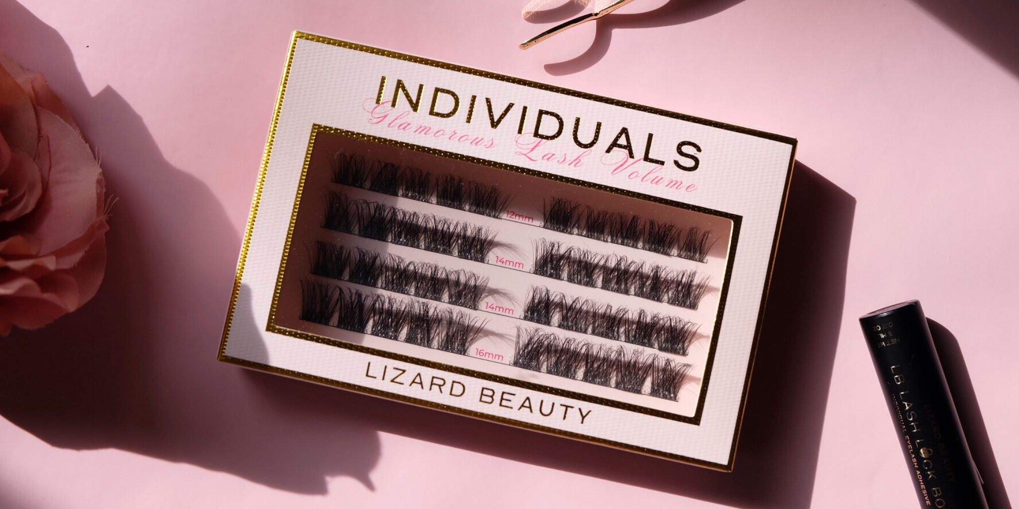 Individual Cluster Lashes Box with Applicator 