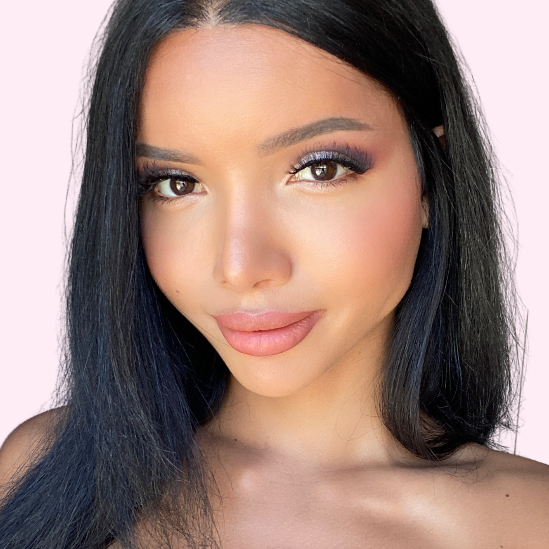 Transwoman wearing LZRD LASH LCD3 style smiling