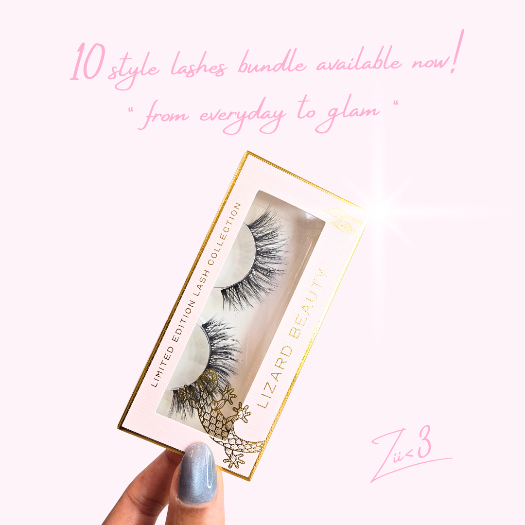 Limited Edition Vegan Lashes - False Eyelashes