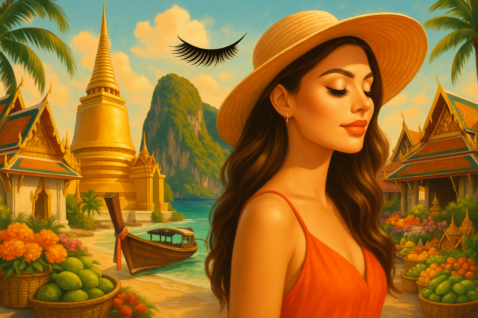 Featured in Girl About Travel: Thailand Tips from LZRD Lash Founder Zii