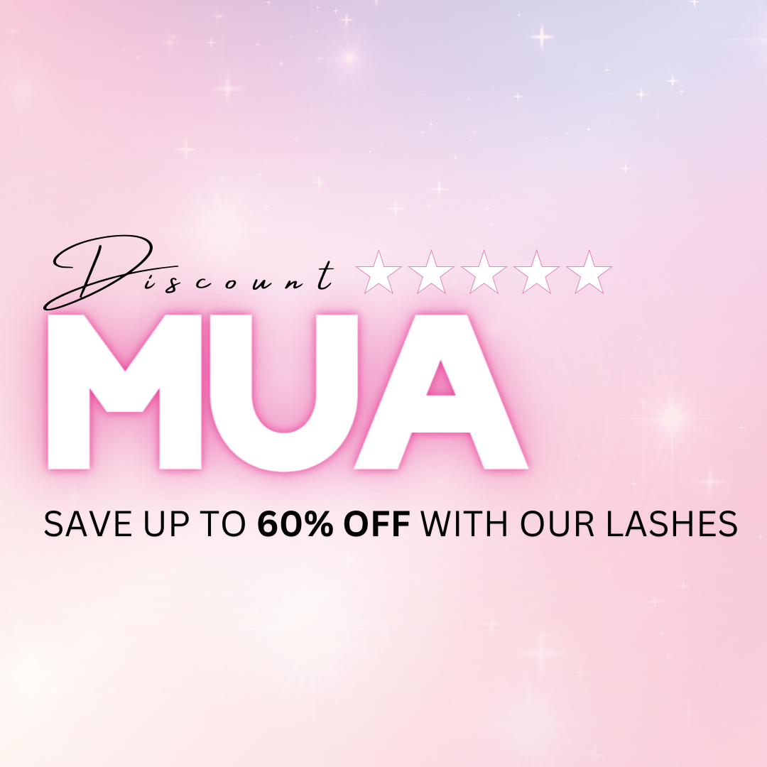 Make Up Artist Discount Vegan Lashes banner mobile