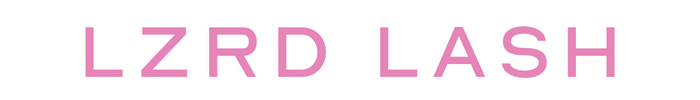 LZRD LASH logo for eyelashes business